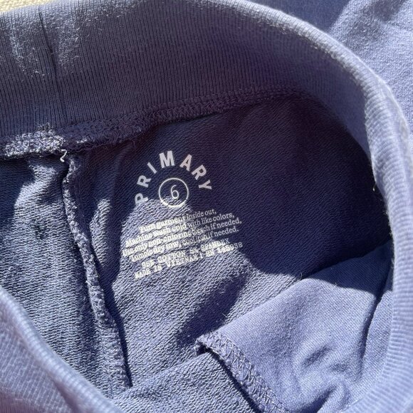 Primary Bold Stars Jogger, Size 6, Sunwashed Navy w/ Navy Stars, GUC - Picture 8 of 10